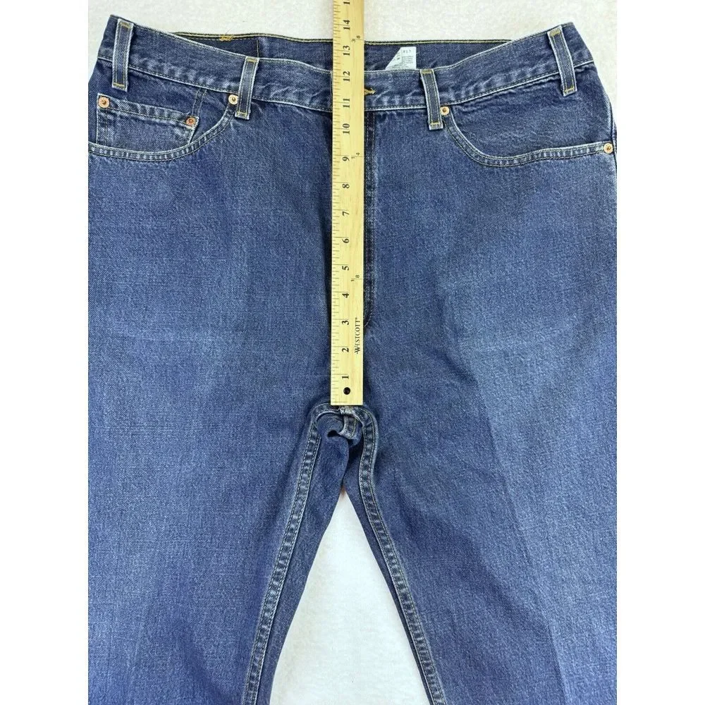 Levis 505 VINTAGE 89'Jeans‎ Blue Regular Fit Straight Leg Denim 38Wx30L.